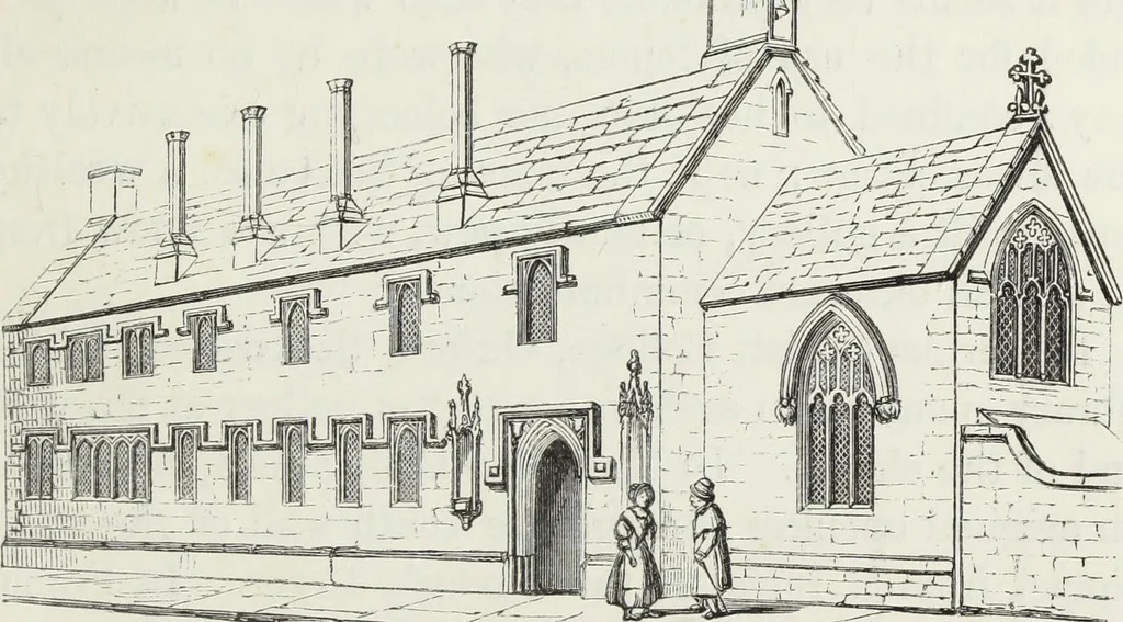 An illustration from Some account of domestic architecture in England, from Richard II to Henry VIII, 1859, leaf 314