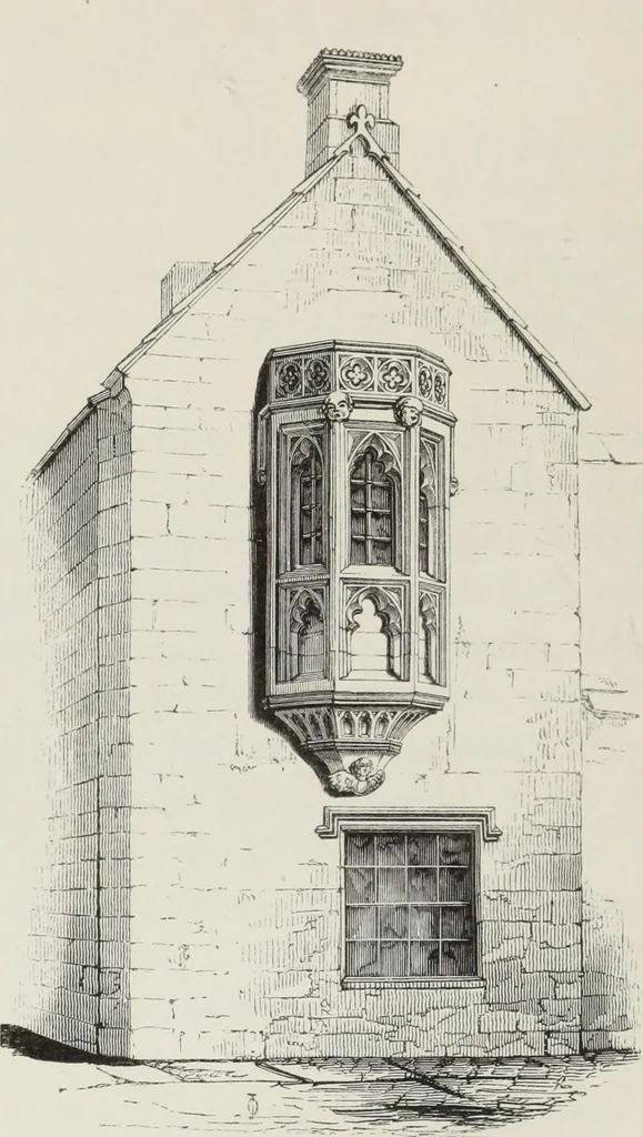 An illustration from Some account of domestic architecture in England, from Richard II to Henry VIII, 1859, leaf 325