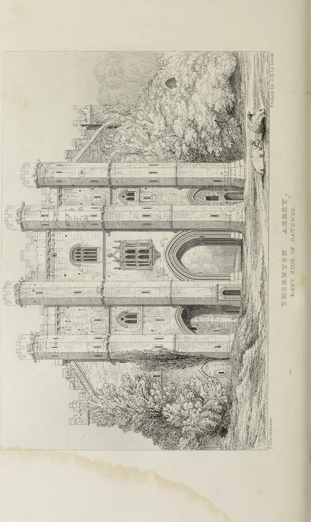 An illustration from Some account of domestic architecture in England, from Richard II to Henry VIII, 1859, leaf 349