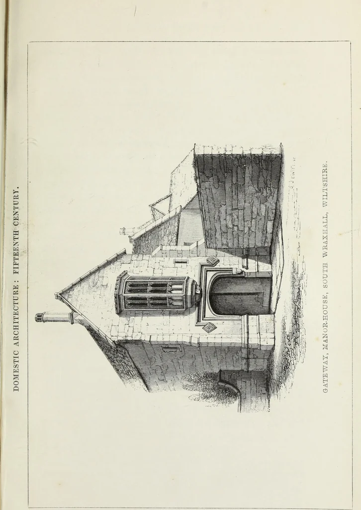 An illustration from Some account of domestic architecture in England, from Richard II to Henry VIII, 1859, leaf 352