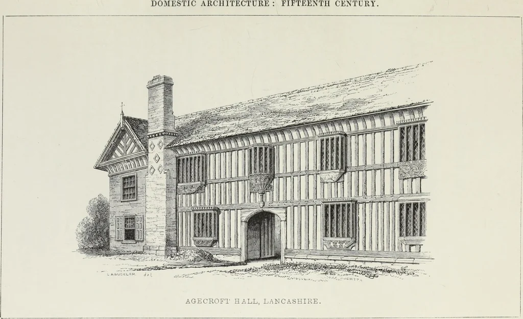 An illustration from Some account of domestic architecture in England, from Richard II to Henry VIII, 1859, leaf 58