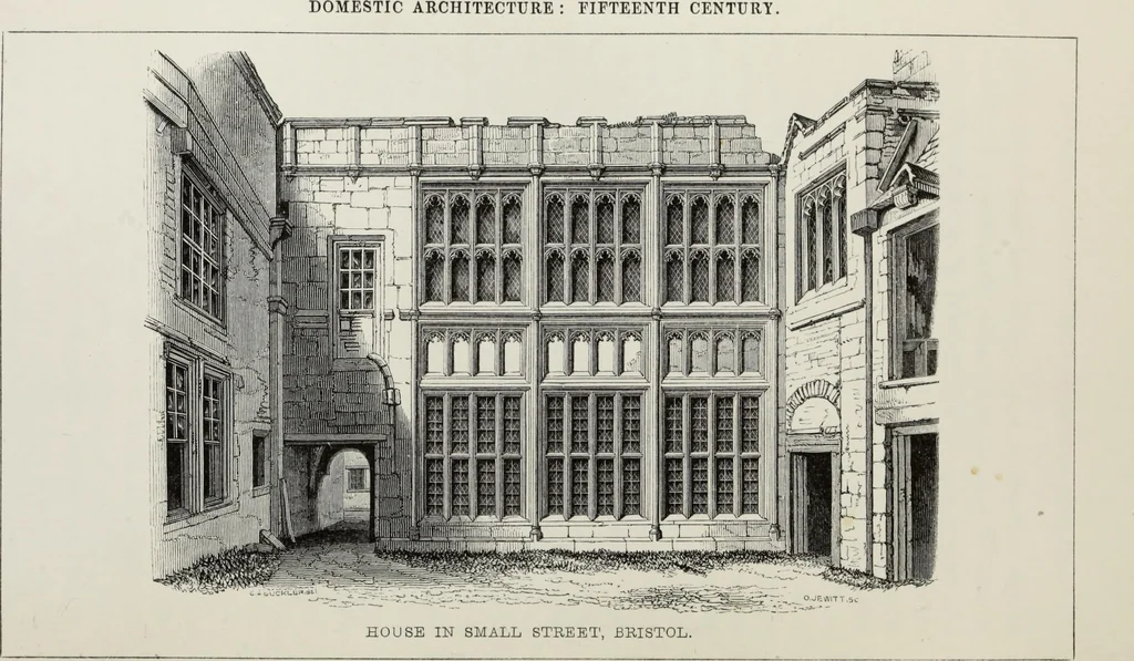 An illustration from Some account of domestic architecture in England, from Richard II to Henry VIII, 1859, leaf 79