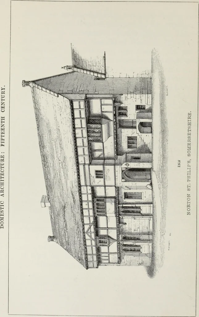 An illustration from Some account of domestic architecture in England, from Richard II to Henry VIII, 1859, leaf 95