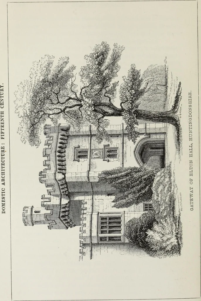 An illustration from Some account of domestic architecture in England, from Richard II to Henry VIII, 1859, leaf 109