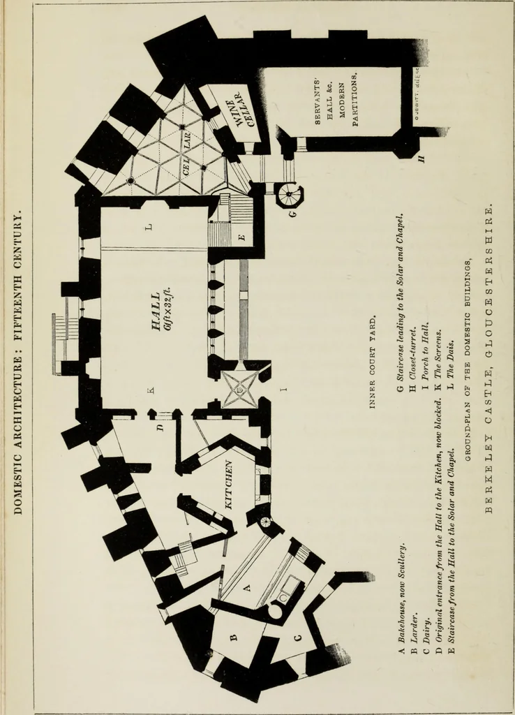 An illustration from Some account of domestic architecture in England, from Richard II to Henry VIII, 1859, leaf 117