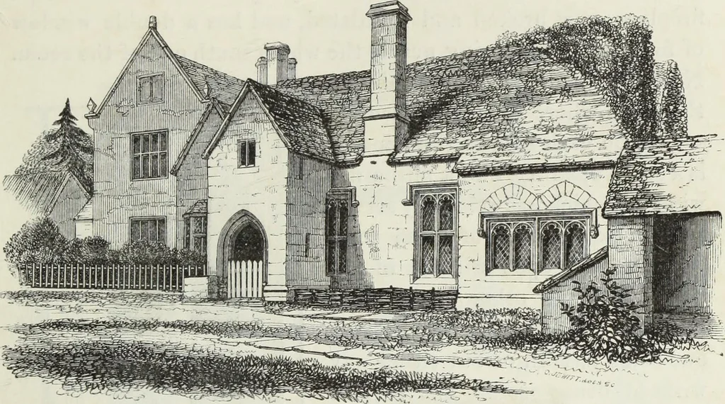 An illustration from Some account of domestic architecture in England, from Richard II to Henry VIII, 1859, leaf 134