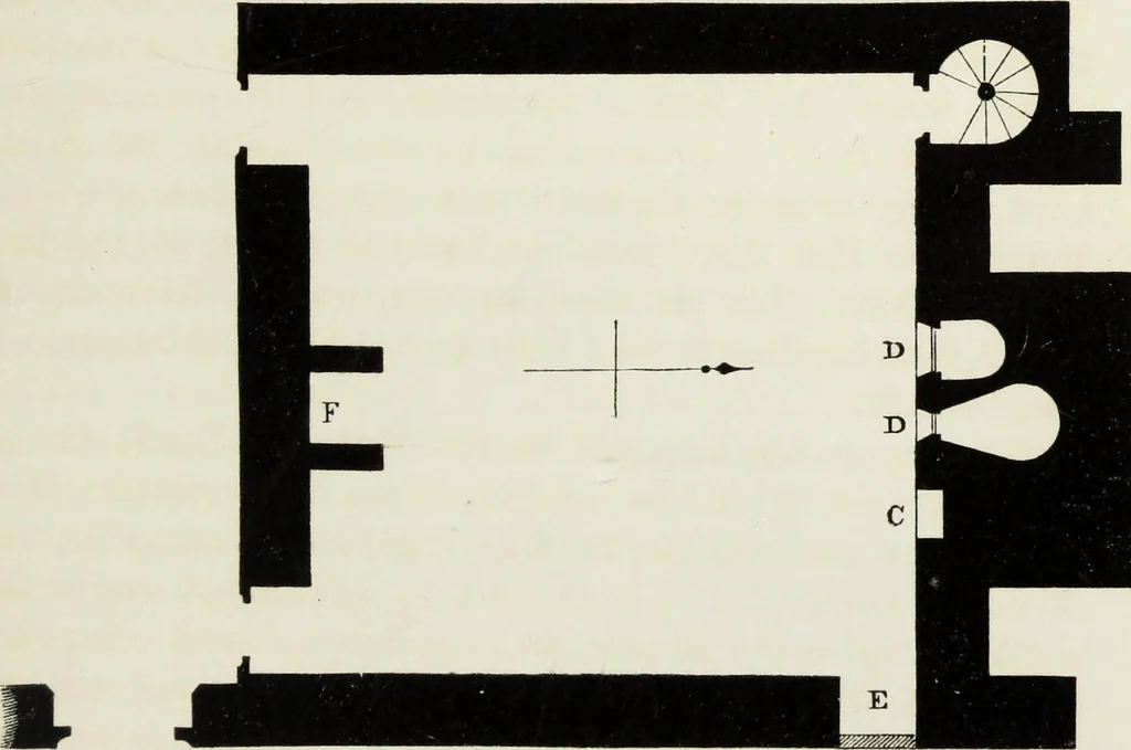 An illustration from Some account of domestic architecture in England, from Richard II to Henry VIII, 1859, leaf 146