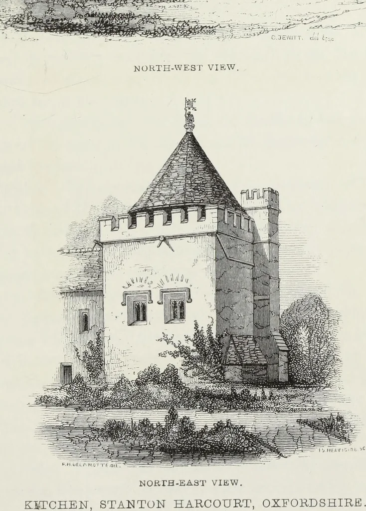 An illustration from Some account of domestic architecture in England, from Richard II to Henry VIII, 1859, leaf 148