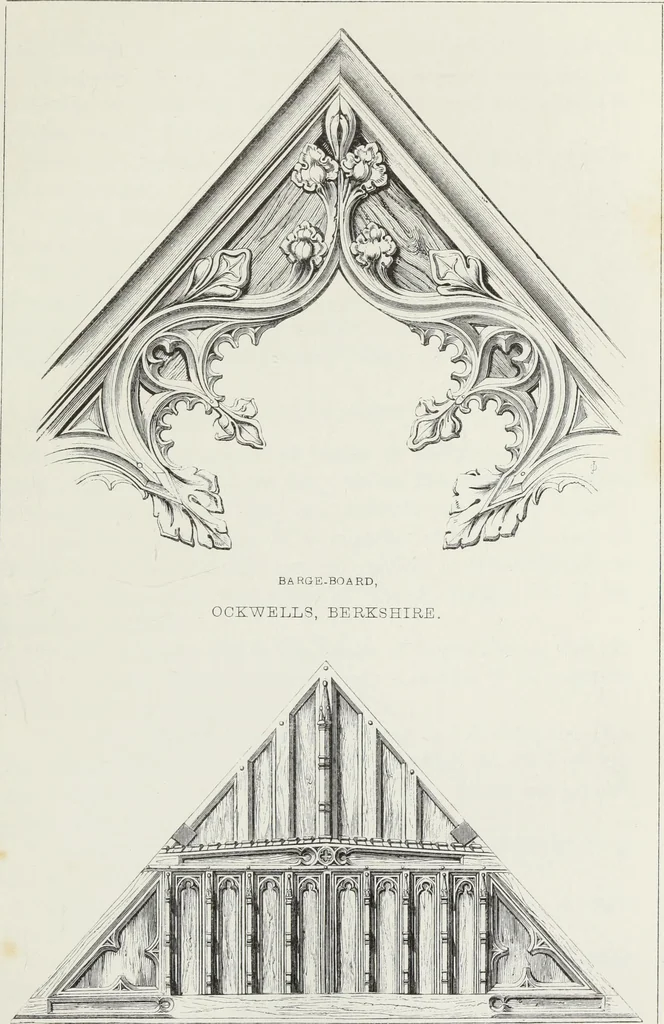 An illustration from Some account of domestic architecture in England, from Richard II to Henry VIII, 1859, leaf 154