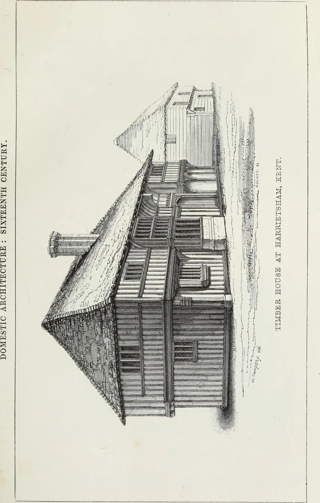 An illustration from Some account of domestic architecture in England, from Richard II to Henry VIII, 1859, leaf 196