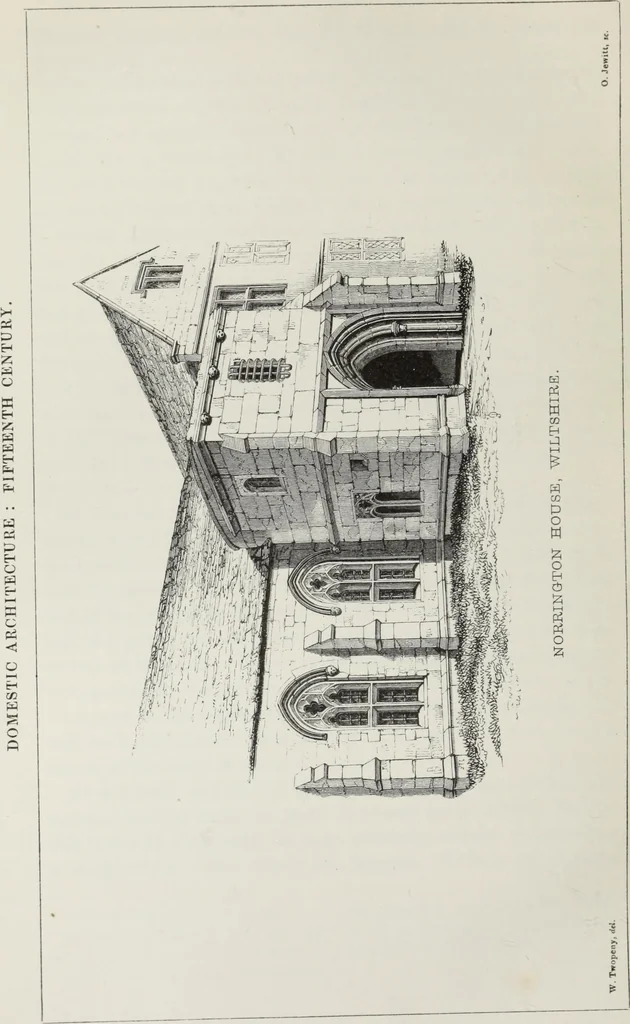 An illustration from Some account of domestic architecture in England, from Richard II to Henry VIII, 1859, leaf 229
