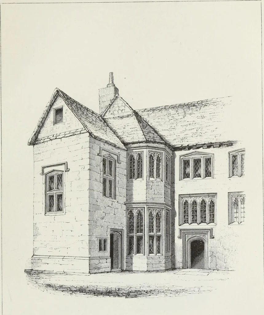 An illustration from Some account of domestic architecture in England, from Richard II to Henry VIII, 1859, leaf 232