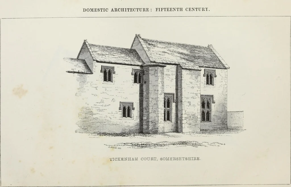 An illustration from Some account of domestic architecture in England, from Richard II to Henry VIII, 1859, leaf 269