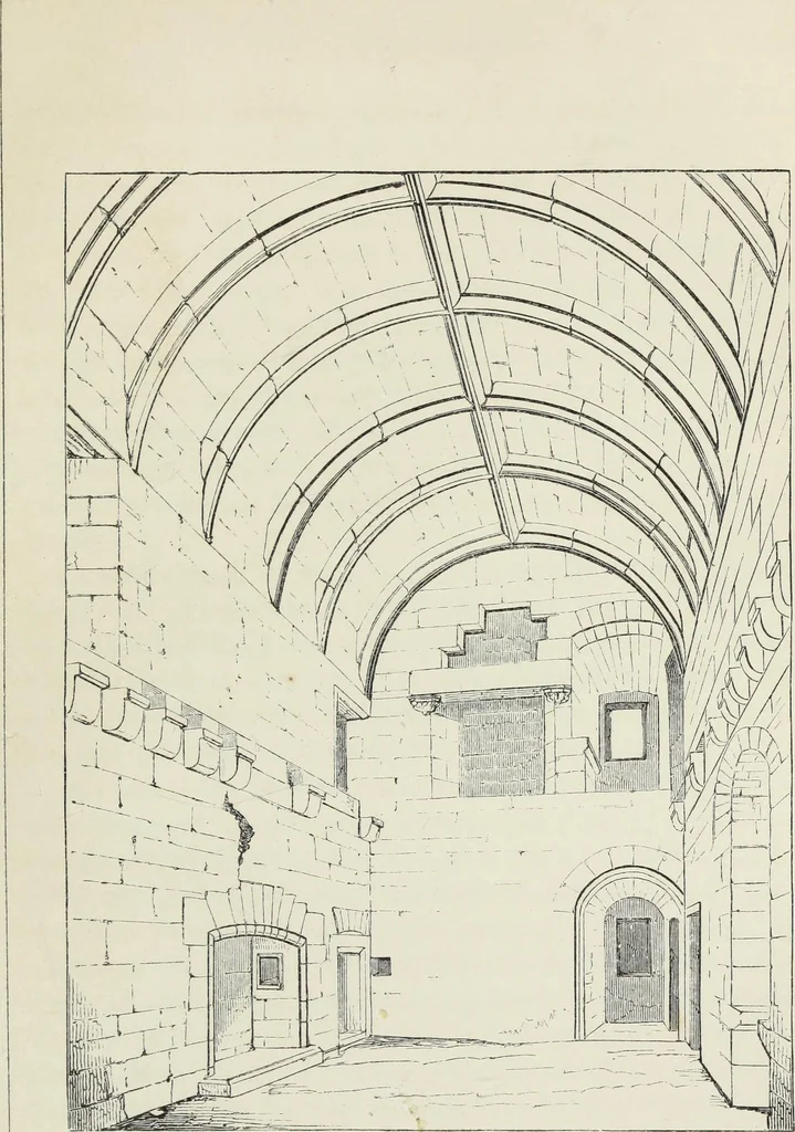 An illustration from Some account of domestic architecture in England, from Richard II to Henry VIII, 1859, leaf 322