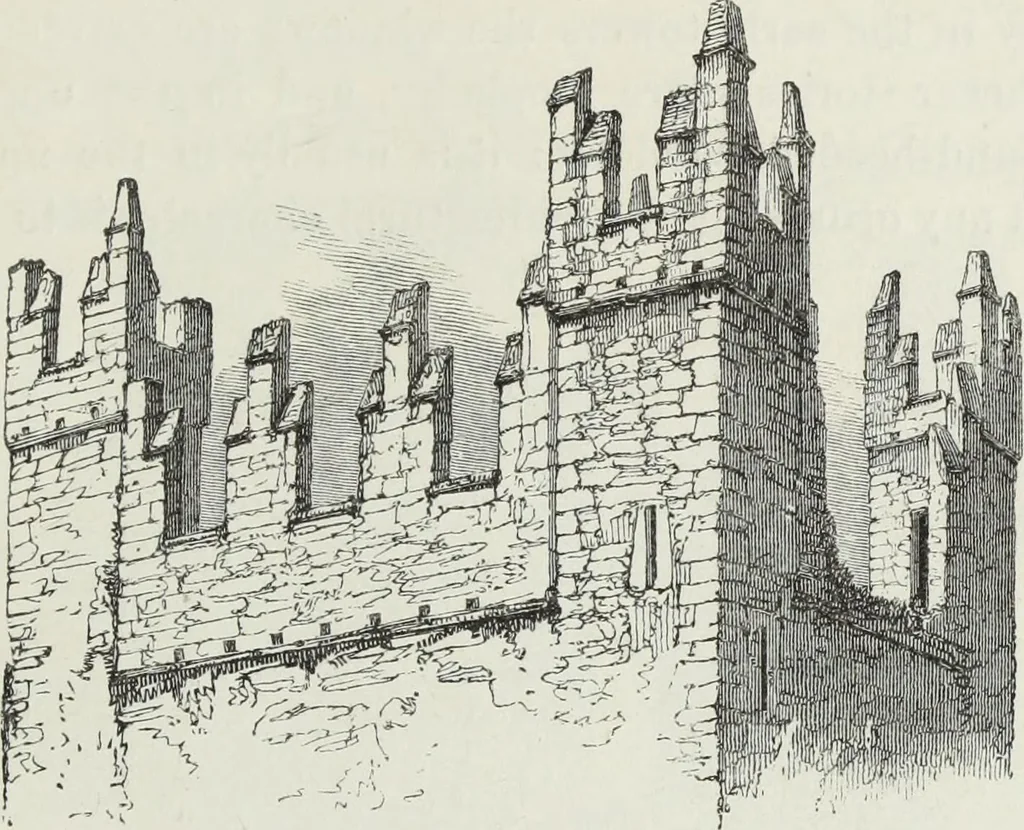 An illustration from Some account of domestic architecture in England, from Richard II to Henry VIII, 1859, leaf 332