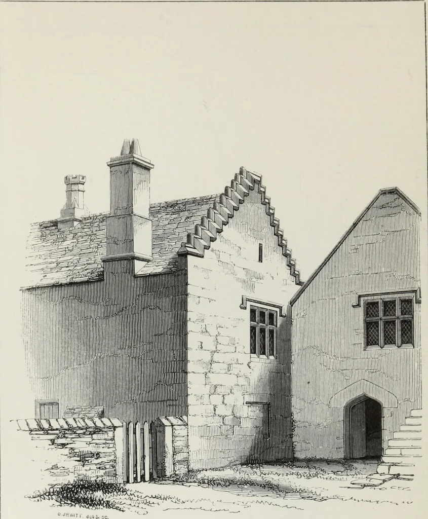 An illustration from Some account of domestic architecture in England, from Richard II to Henry VIII, 1859, leaf 39