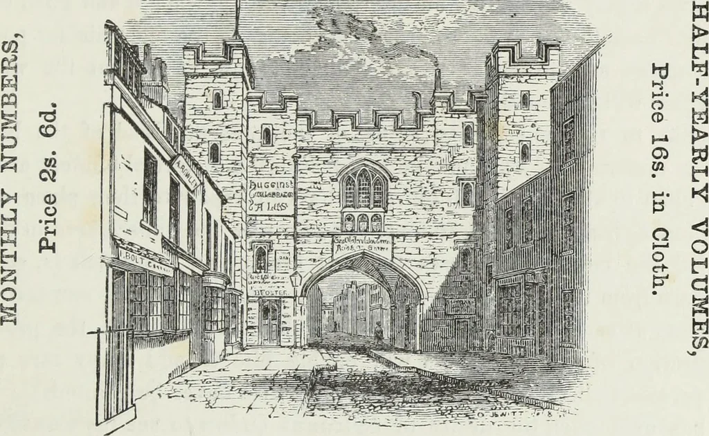 An illustration from Some account of domestic architecture in England, from Richard II to Henry VIII, 1859, leaf 430