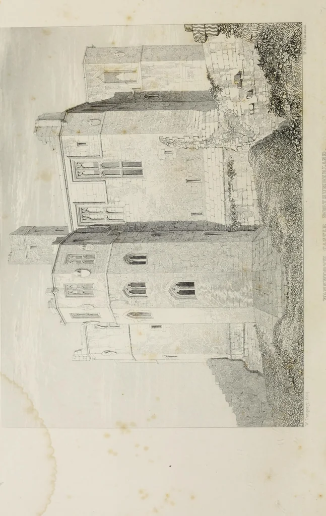 An illustration from Some account of domestic architecture in England, from Richard II to Henry VIII, 1859, leaf 5