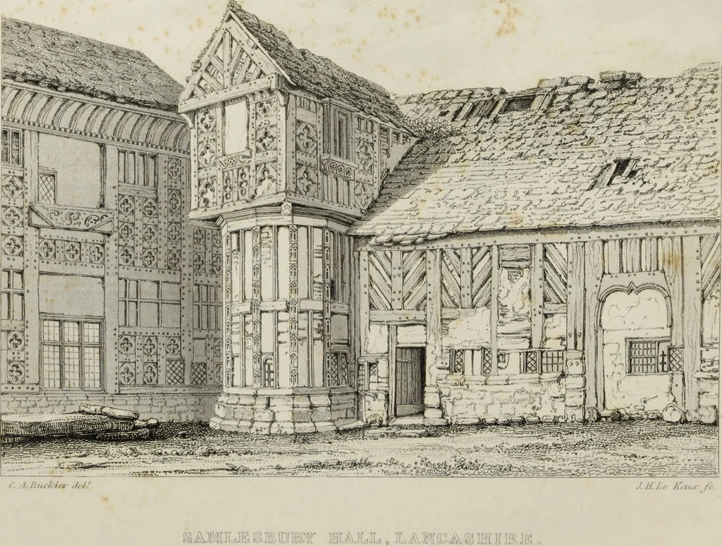 An illustration from Some account of domestic architecture in England, from Richard II to Henry VIII, 1859, leaf 51