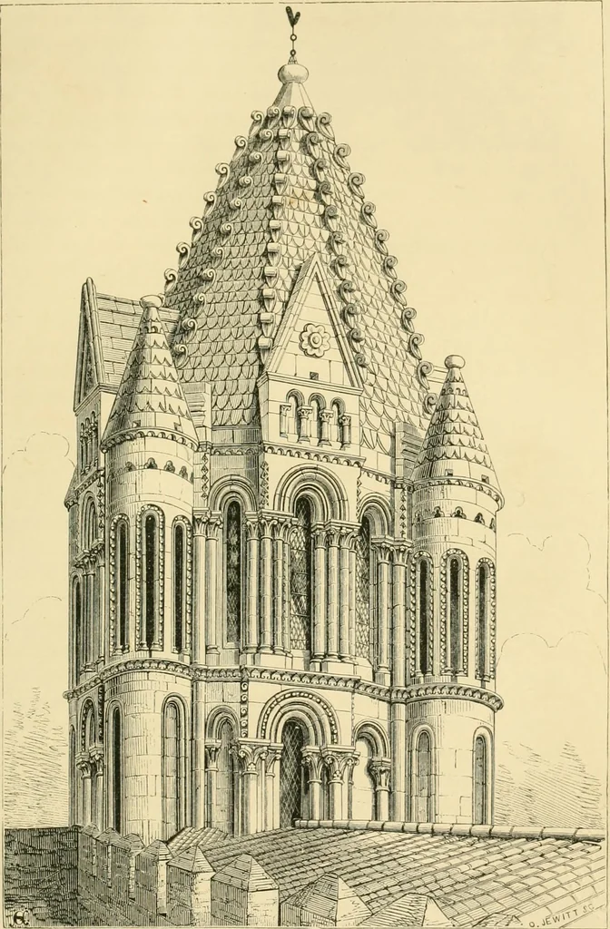 An illustration from Some account of Gothic architecture in Spain, 1865, leaf 124