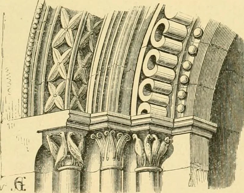 An illustration from Some account of Gothic architecture in Spain, 1865, leaf 136