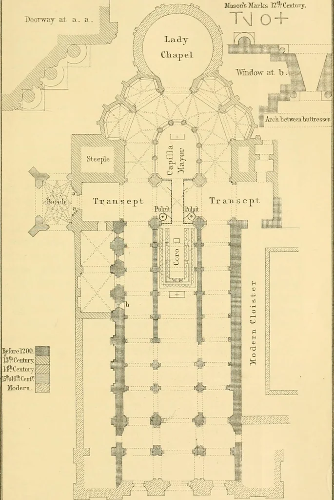 An illustration from Some account of Gothic architecture in Spain, 1865, leaf 196
