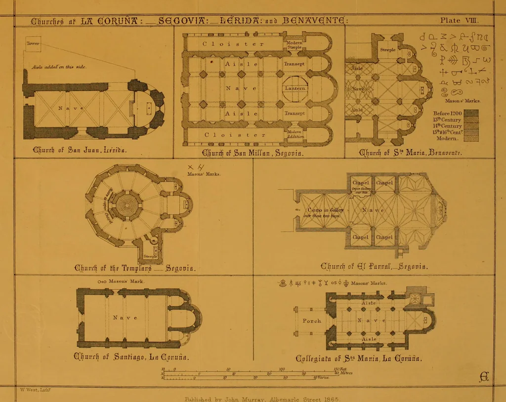An illustration from Some account of Gothic architecture in Spain, 1865, leaf 203