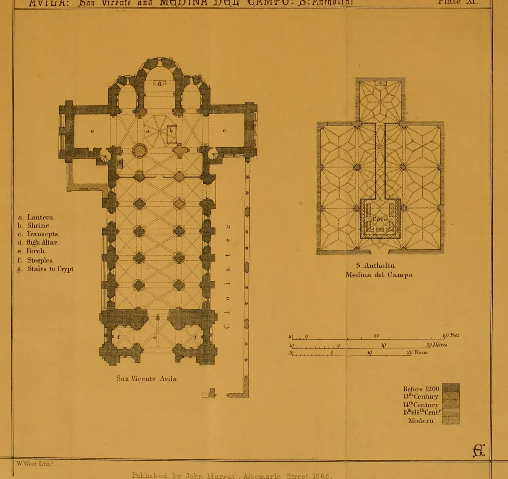 An illustration from Some account of Gothic architecture in Spain, 1865, leaf 264
