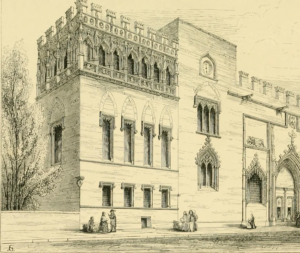 An illustration from Some account of Gothic architecture in Spain, 1865, leaf 384