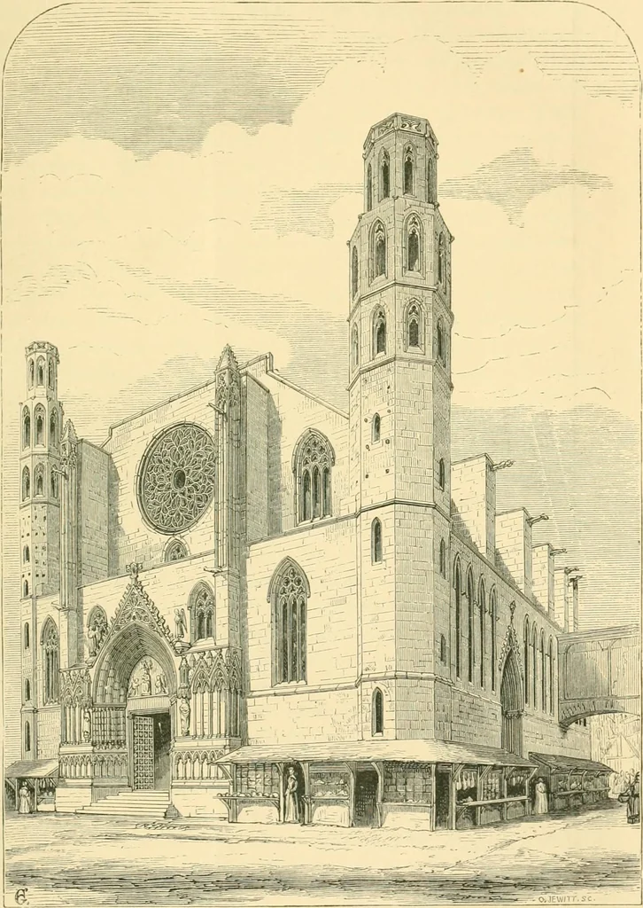An illustration from Some account of Gothic architecture in Spain, 1865, leaf 438