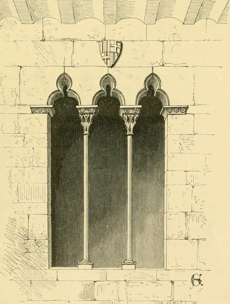An illustration from Some account of Gothic architecture in Spain, 1865, leaf 450