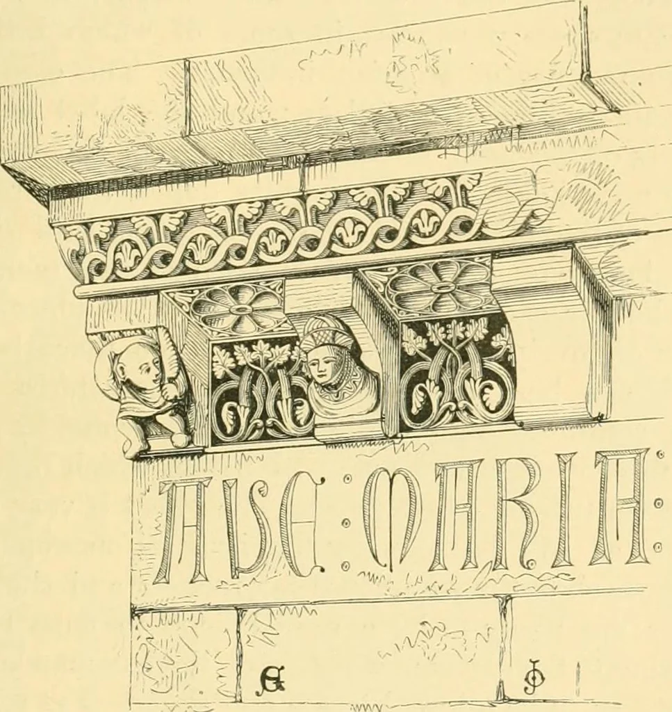 An illustration from Some account of Gothic architecture in Spain, 1865, leaf 502