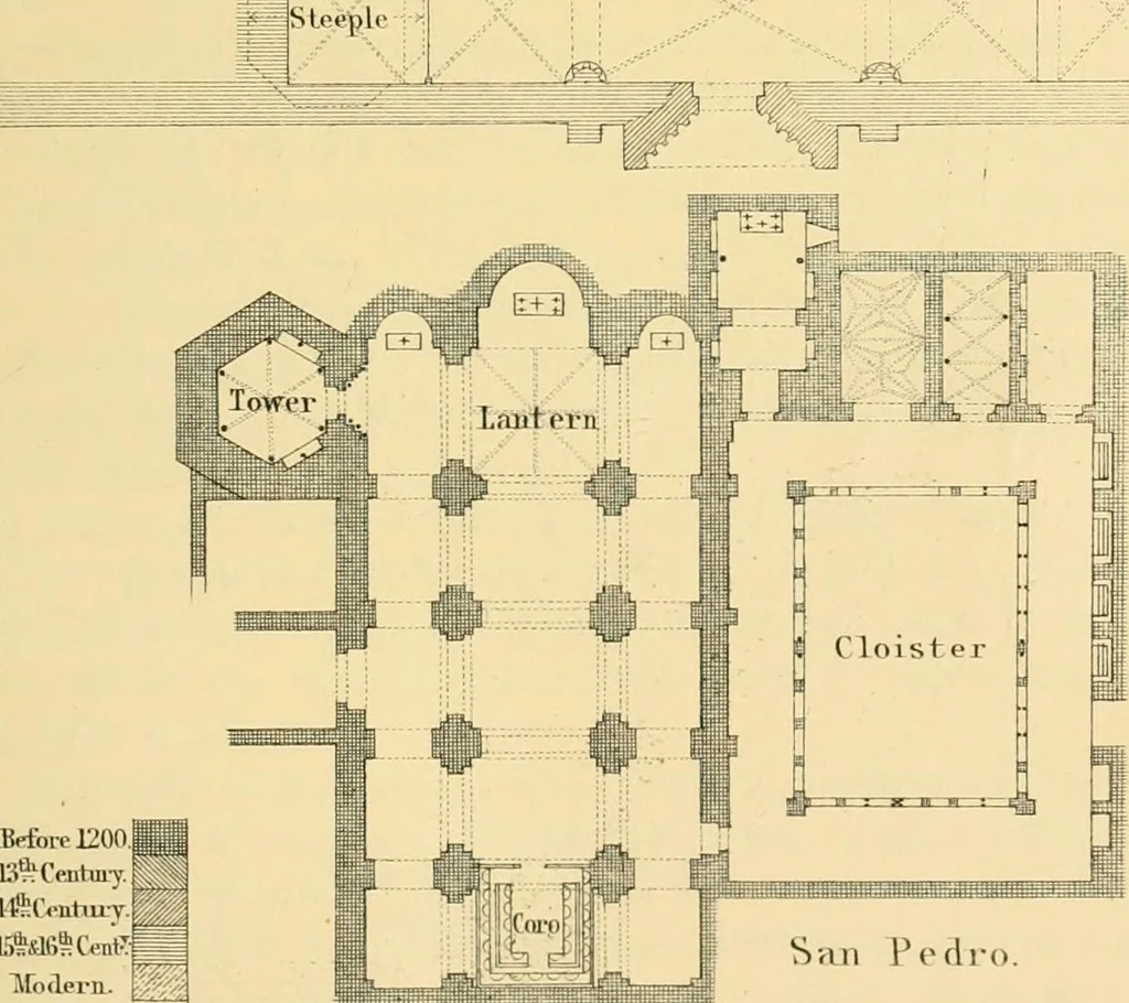 An illustration from Some account of Gothic architecture in Spain, 1865, leaf 518
