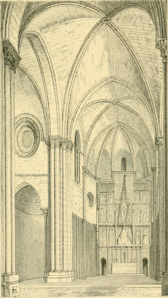 An illustration from Some account of Gothic architecture in Spain, 1865, leaf 558