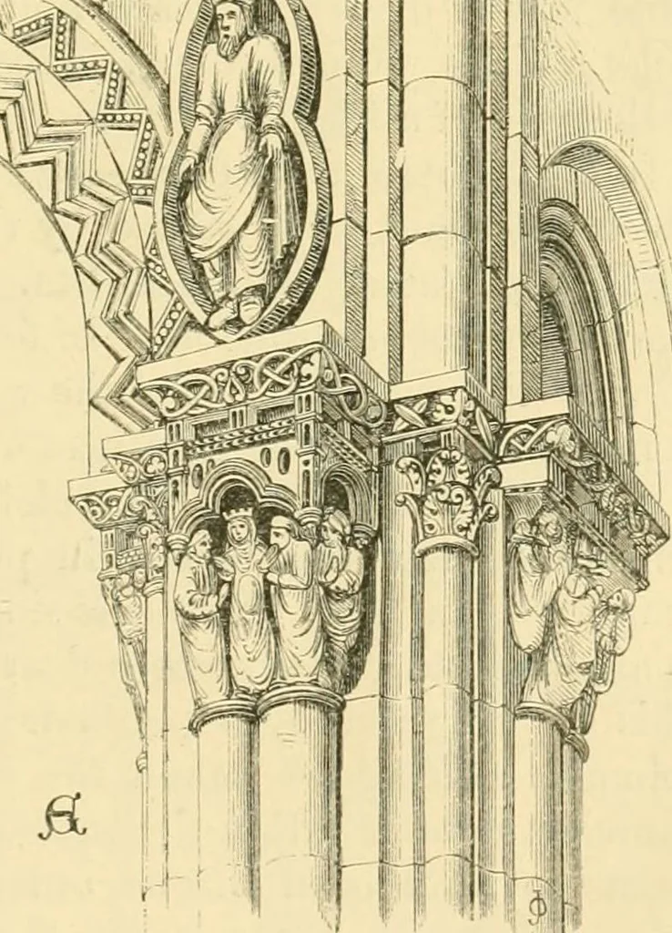 An illustration from Some account of Gothic architecture in Spain, 1865, leaf 564