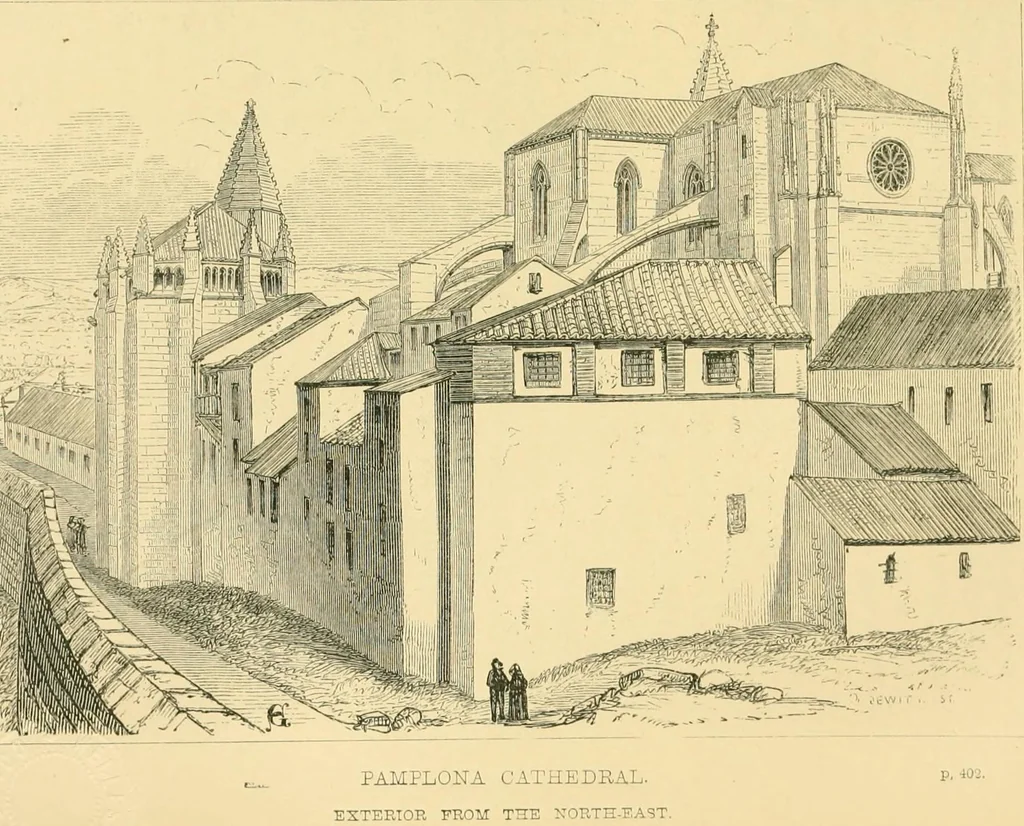 An illustration from Some account of Gothic architecture in Spain, 1865, leaf 572