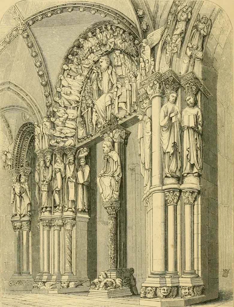 An illustration from Some account of Gothic architecture in Spain, 1865, leaf 7