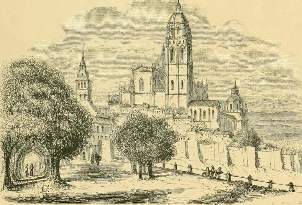An illustration from Some account of Gothic architecture in Spain, 1865, leaf 8
