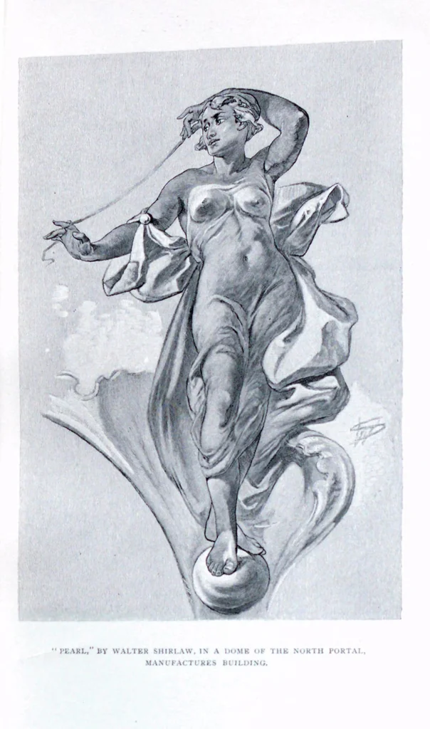 An illustration from Some artists at the fair .., 1893, leaf 35