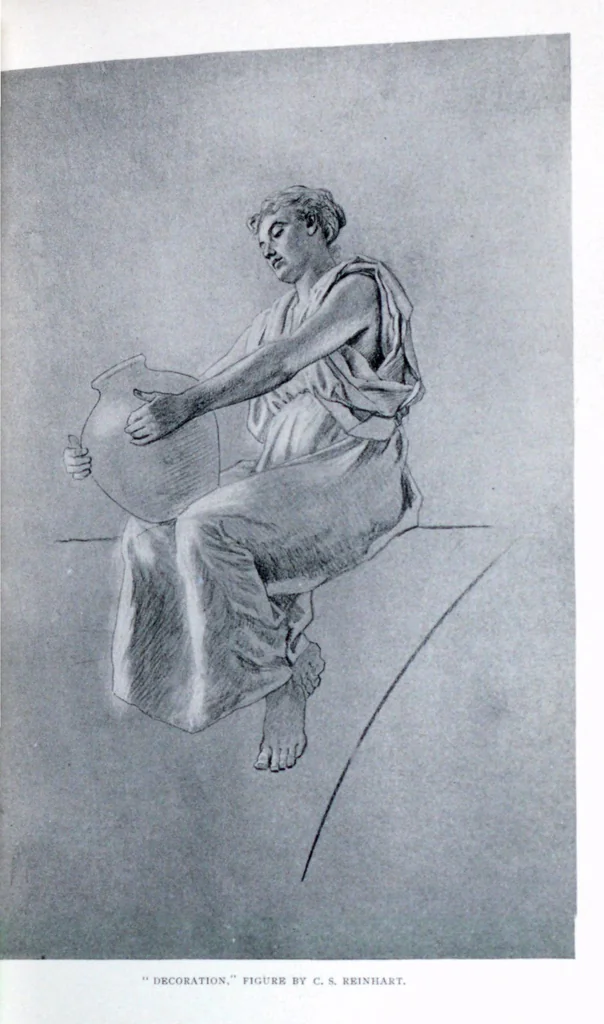 An illustration from Some artists at the fair .., 1893, leaf 45