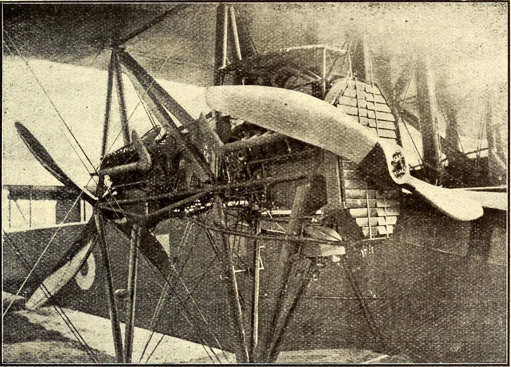 An illustration from Some developments in aircraft design and application during the War, 1919, leaf 32
