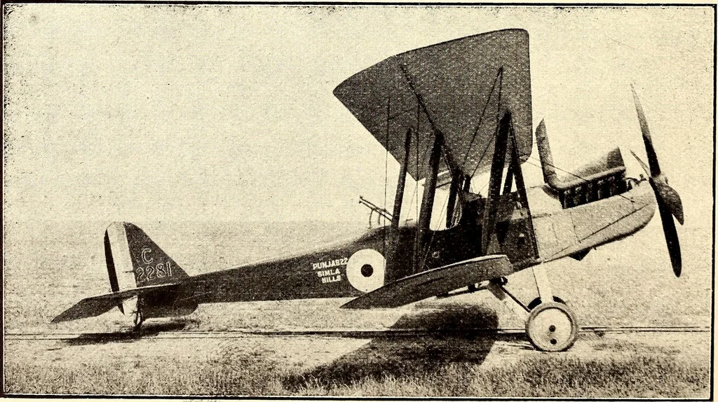 An illustration from Some developments in aircraft design and application during the War, 1919, leaf 35