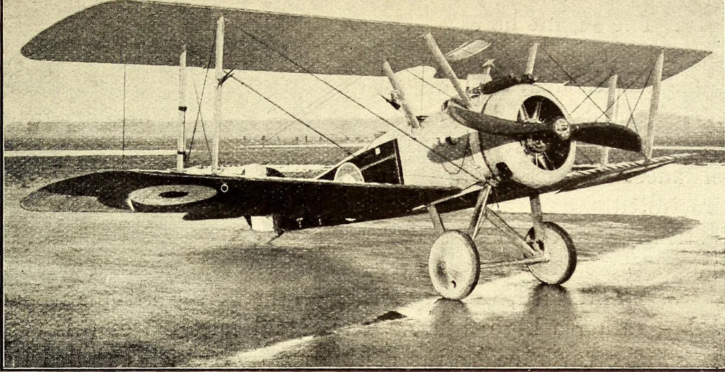 An illustration from Some developments in aircraft design and application during the War, 1919, leaf 40