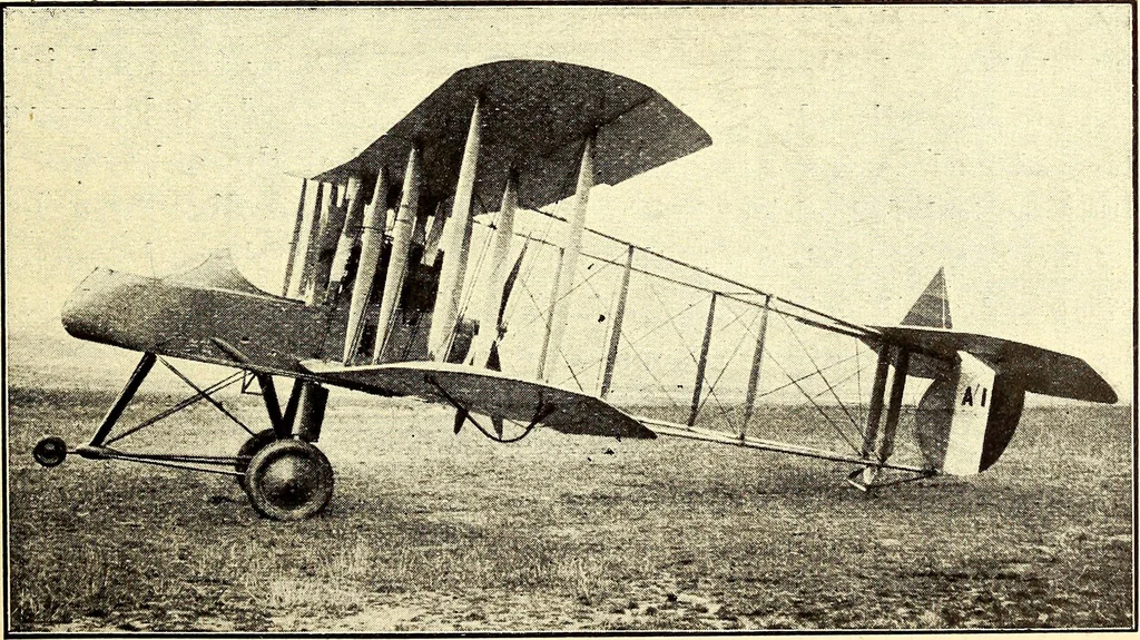An illustration from Some developments in aircraft design and application during the War, 1919, leaf 42