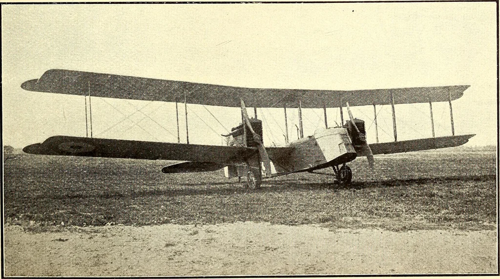 An illustration from Some developments in aircraft design and application during the War, 1919, leaf 46