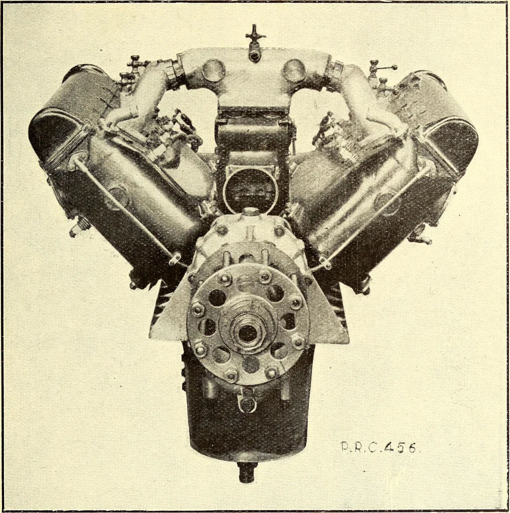 An illustration from Some developments in aircraft design and application during the War, 1919, leaf 66