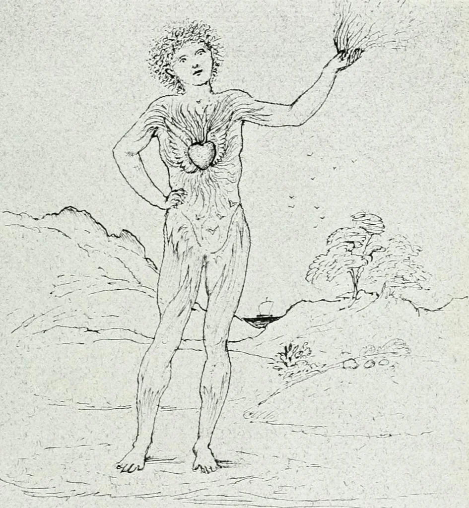 An illustration from Some eminent Victorians: personal recollections in the world of art and letters;, 1908, leaf 112