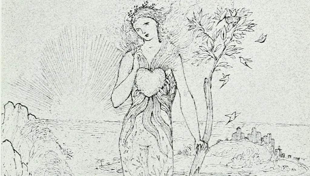 An illustration from Some eminent Victorians: personal recollections in the world of art and letters;, 1908, leaf 114