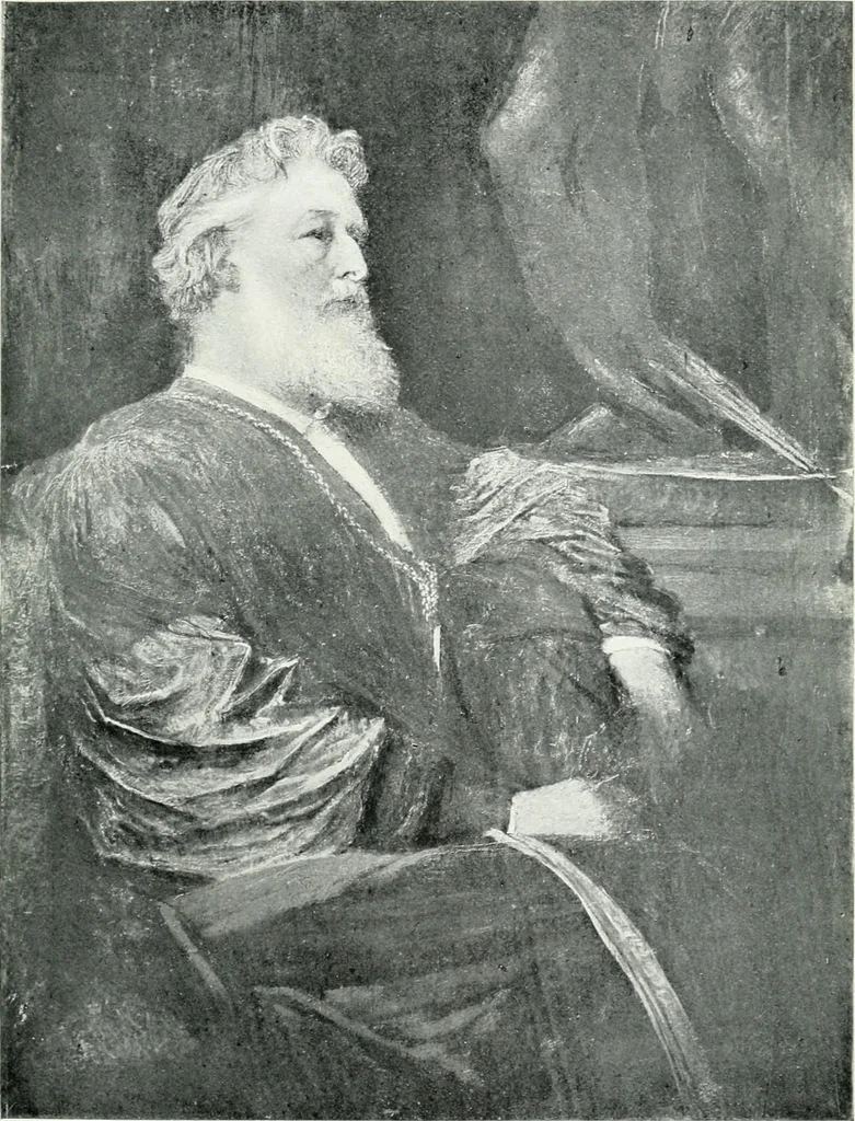 An illustration from Some eminent Victorians: personal recollections in the world of art and letters;, 1908, leaf 140