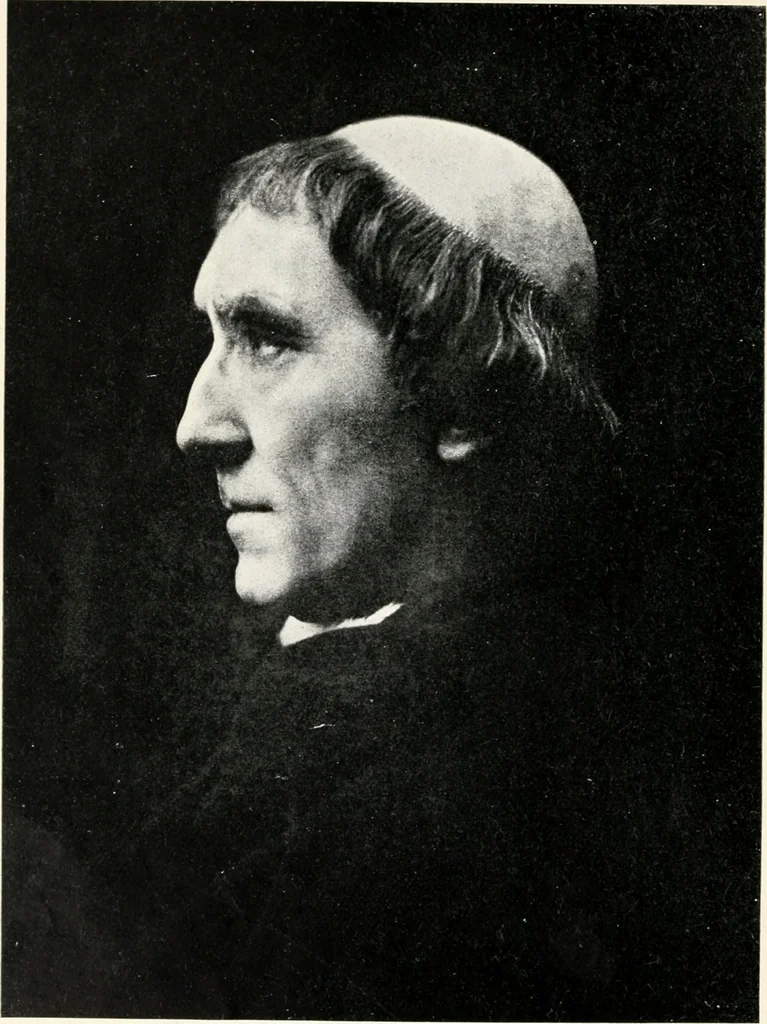 An illustration from Some eminent Victorians: personal recollections in the world of art and letters;, 1908, leaf 307